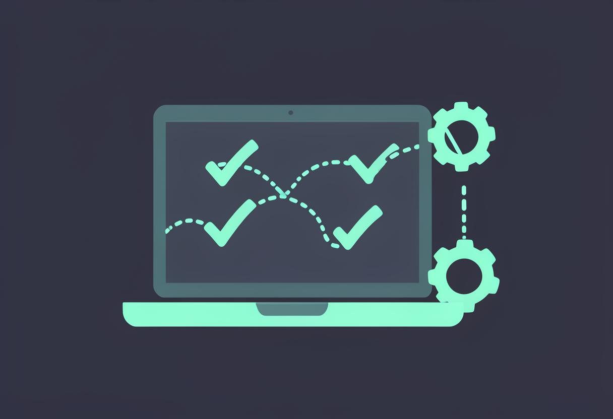 Four-step setup wizard for an automated WordPress SEO plugin
